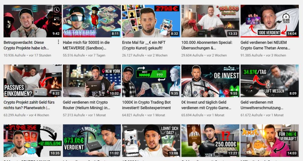 Starte deinen eigenen YouTube Kanal und erstelle Videos für deine Community. Online Geld Verdienen.